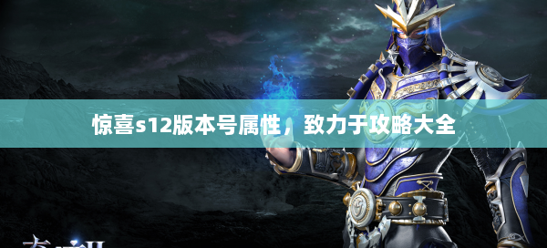 惊喜s12版本号属性，致力于攻略大全